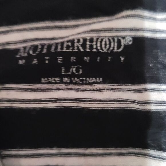 Motherhood Maternity Stripe Top - Picture 3 of 3